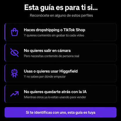 Guía de Avatares IA
